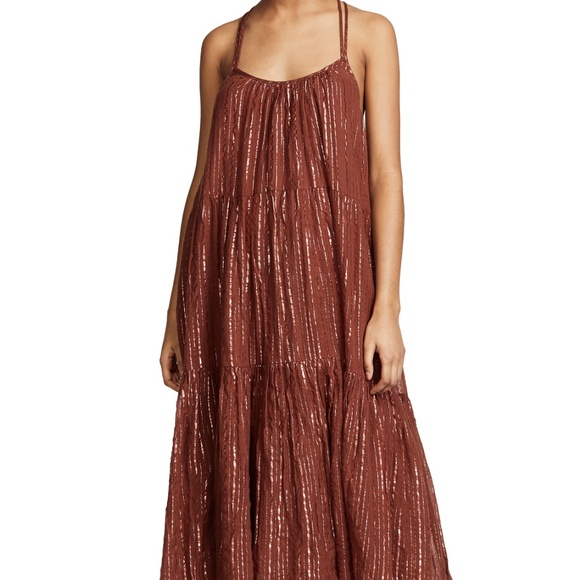 LAST ONE - NWT Ulla Johnson Mahogany Samara Dress - Picture 6 of 6